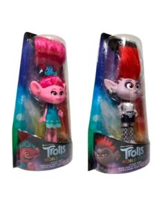 Trolls 2 | Set1 De 2 Muñecas Fashion Moda World Tour