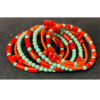 Brazalete Multicadenas Color Rojo y Azul - Image 2